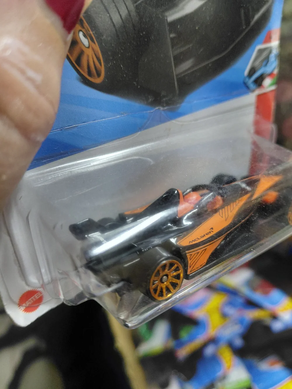 Hot Wheels Formula E Gen3 (NEOM McLaren Formula E Team livery) from the 2025 Tra